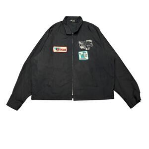 Vintage 60s Sir Jac Norton Honda Motorcycle Jacket 26x26 U Cincinnatti Patches